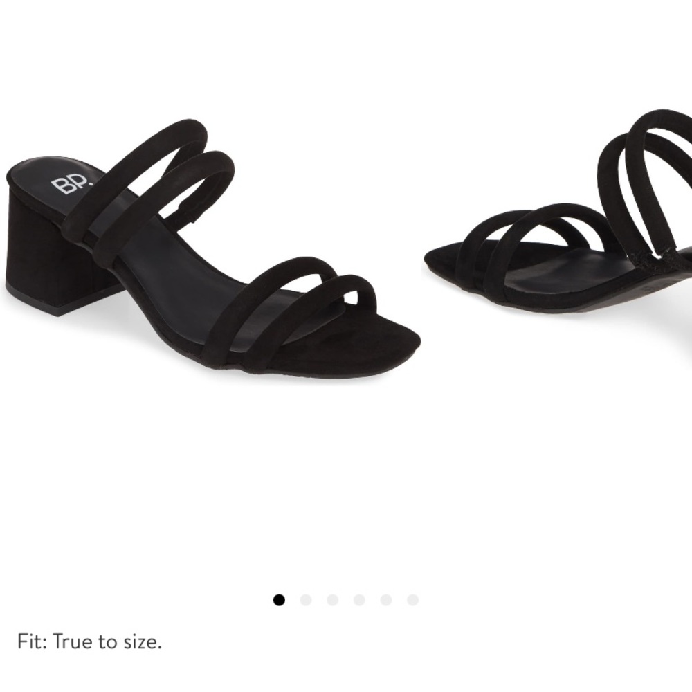 BP Lucia block heel slide sandal